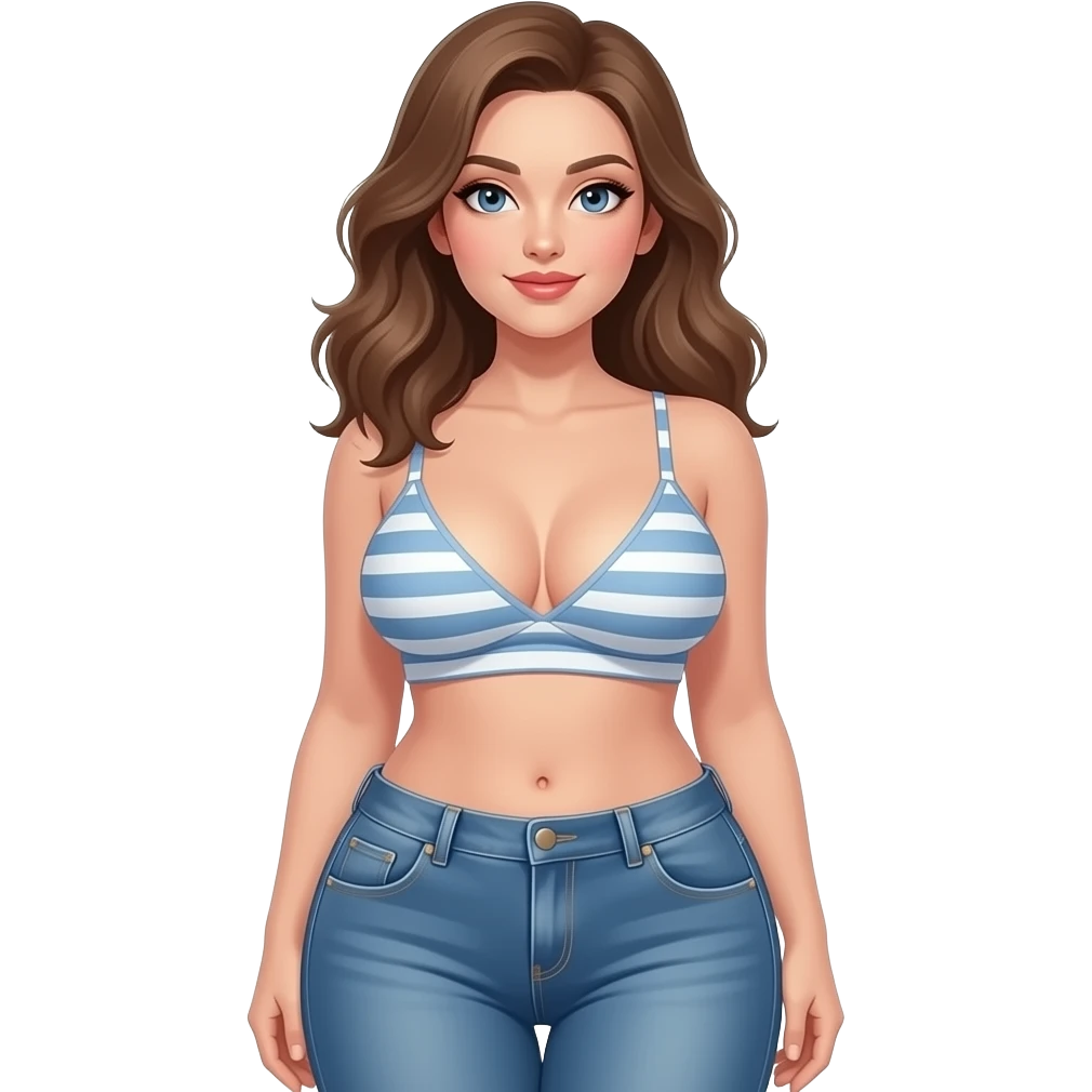 یک زن سکسی و باسن و پستان گنده emoji