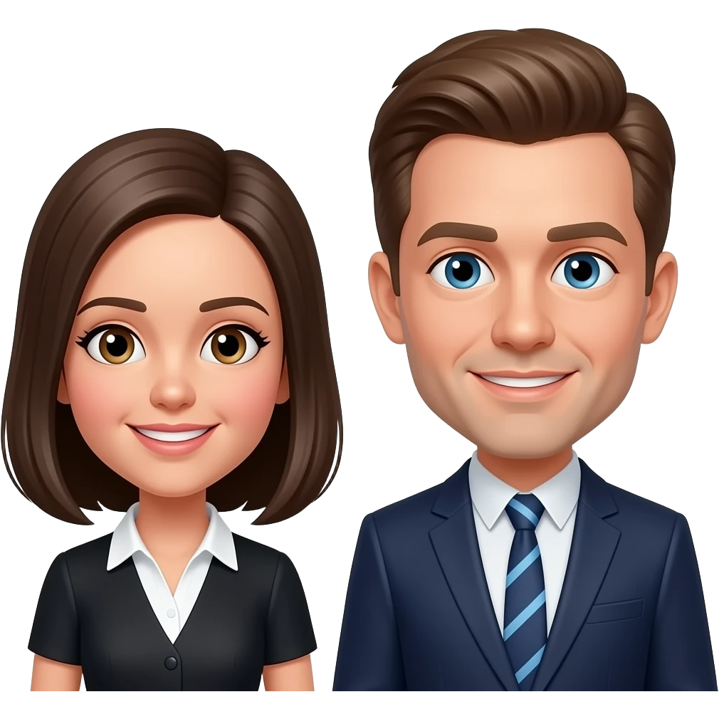 Olivia et William emoji