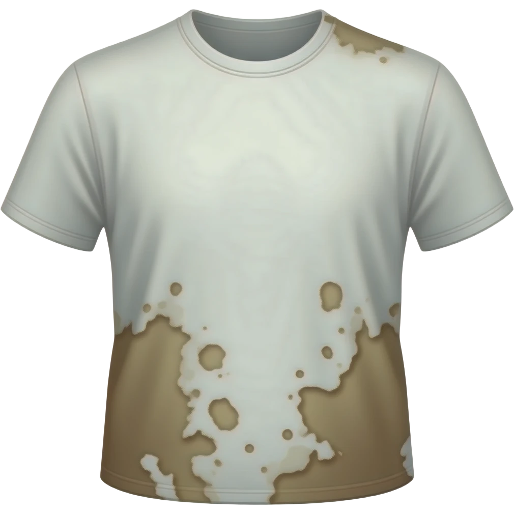 dirty t shirt emoji