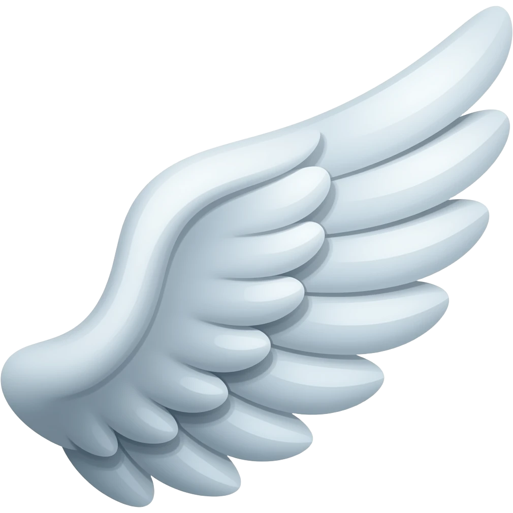 Left wing emoji