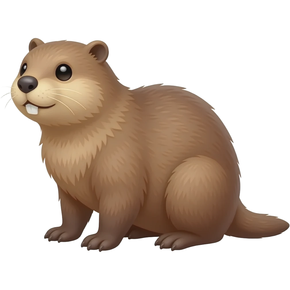 beaver emoji