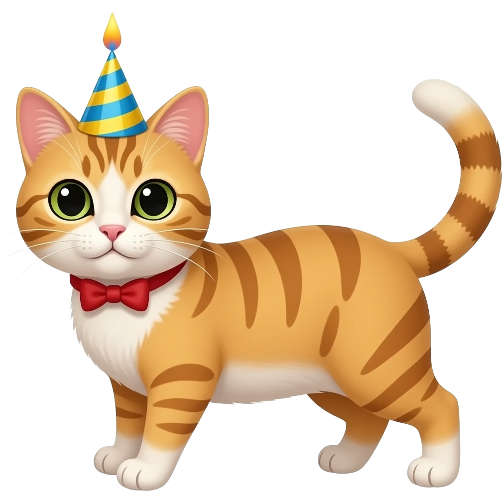 birthday cat emoji