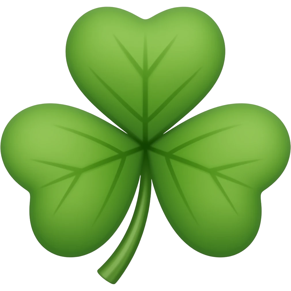 five leaf clover emoji