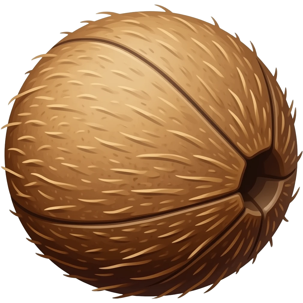 whole coconut emoji