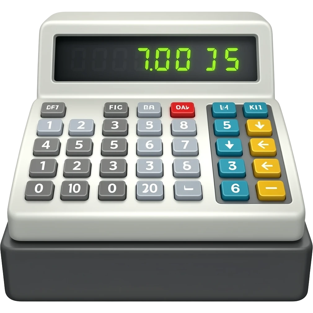 cash register emoji