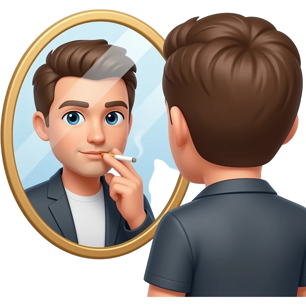 smoke and mirror emoji
