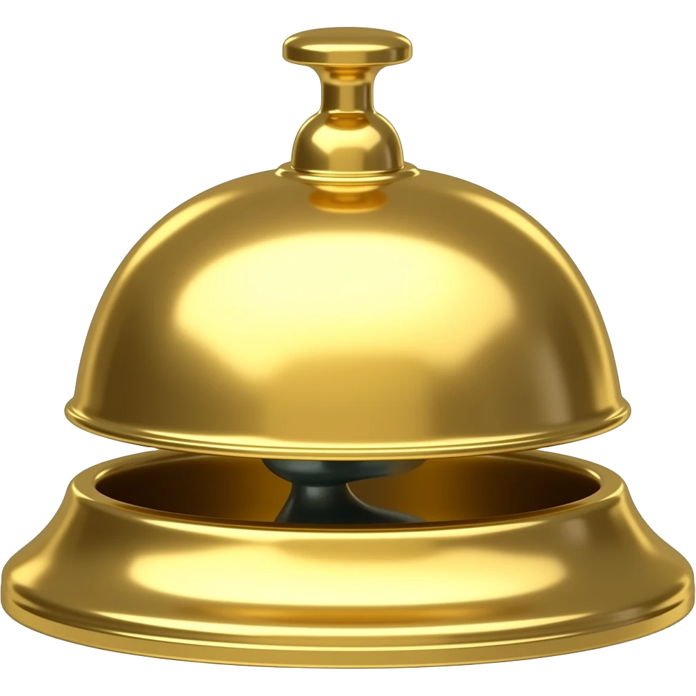 Reception bell emoji