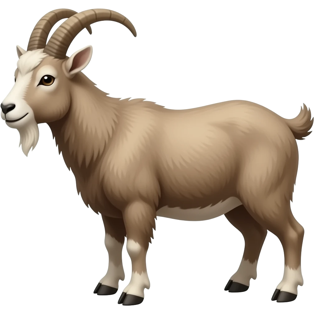 Mountain goat emoji