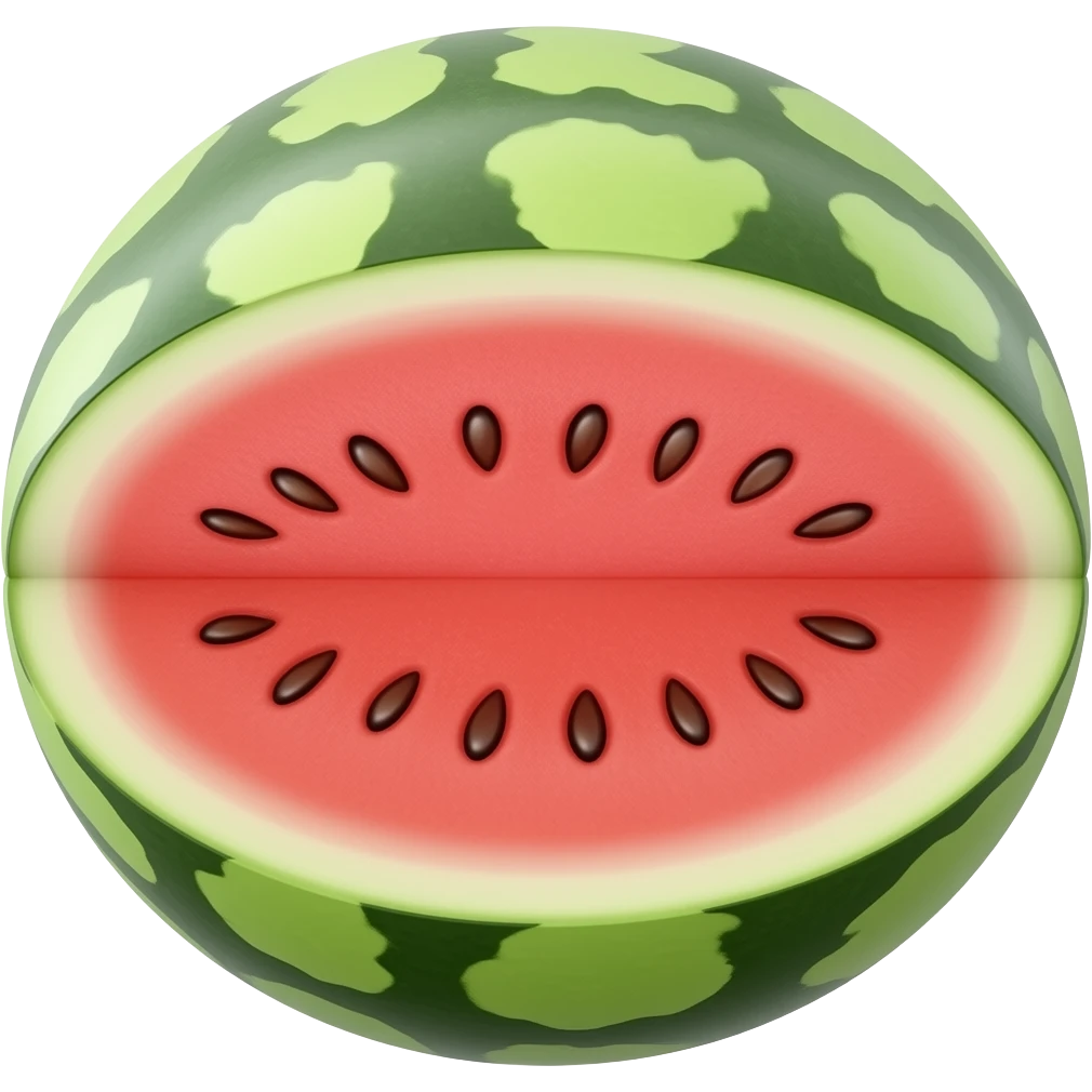 Watermelon cinematic realistic emoji