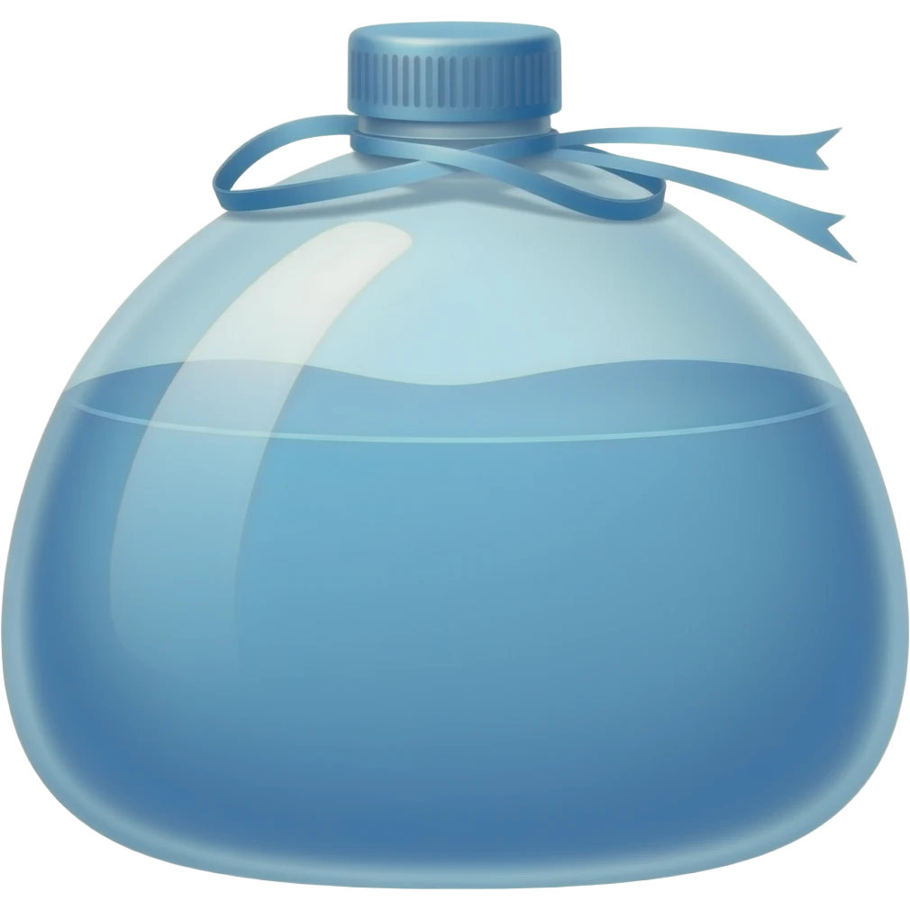 Water bag emoji