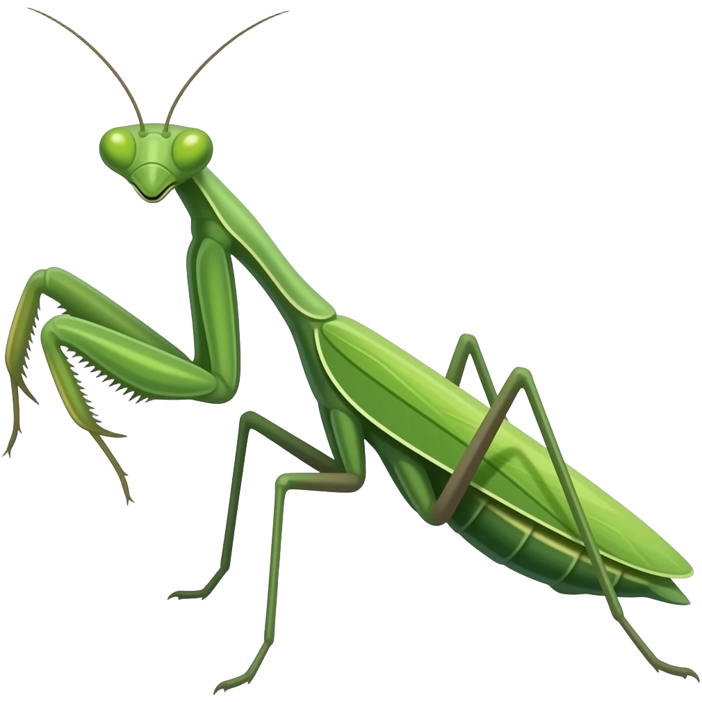 praying mantis emoji