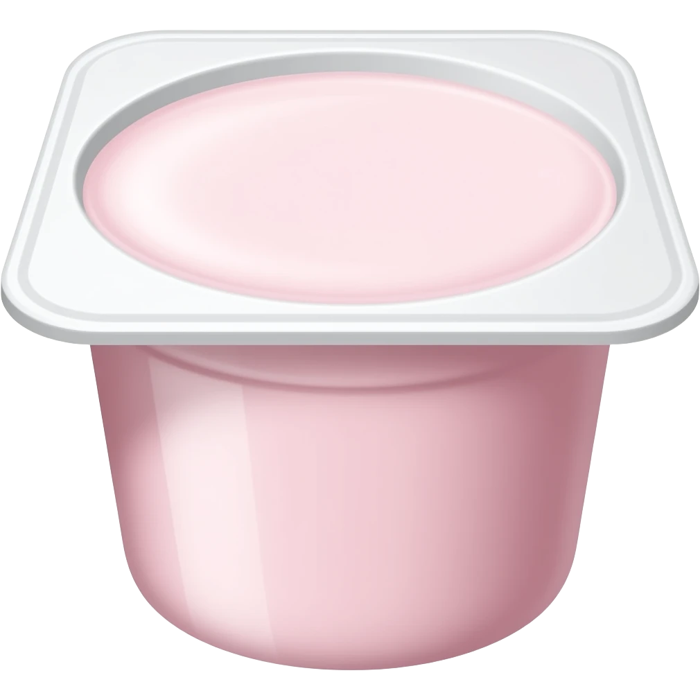 small yogurt pink emoji