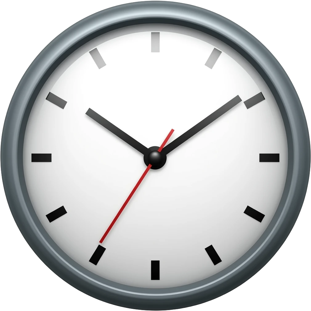 reloj emoji