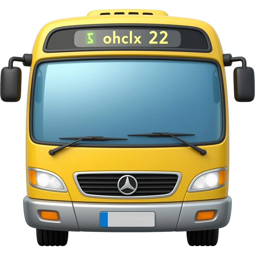 Bus emoji