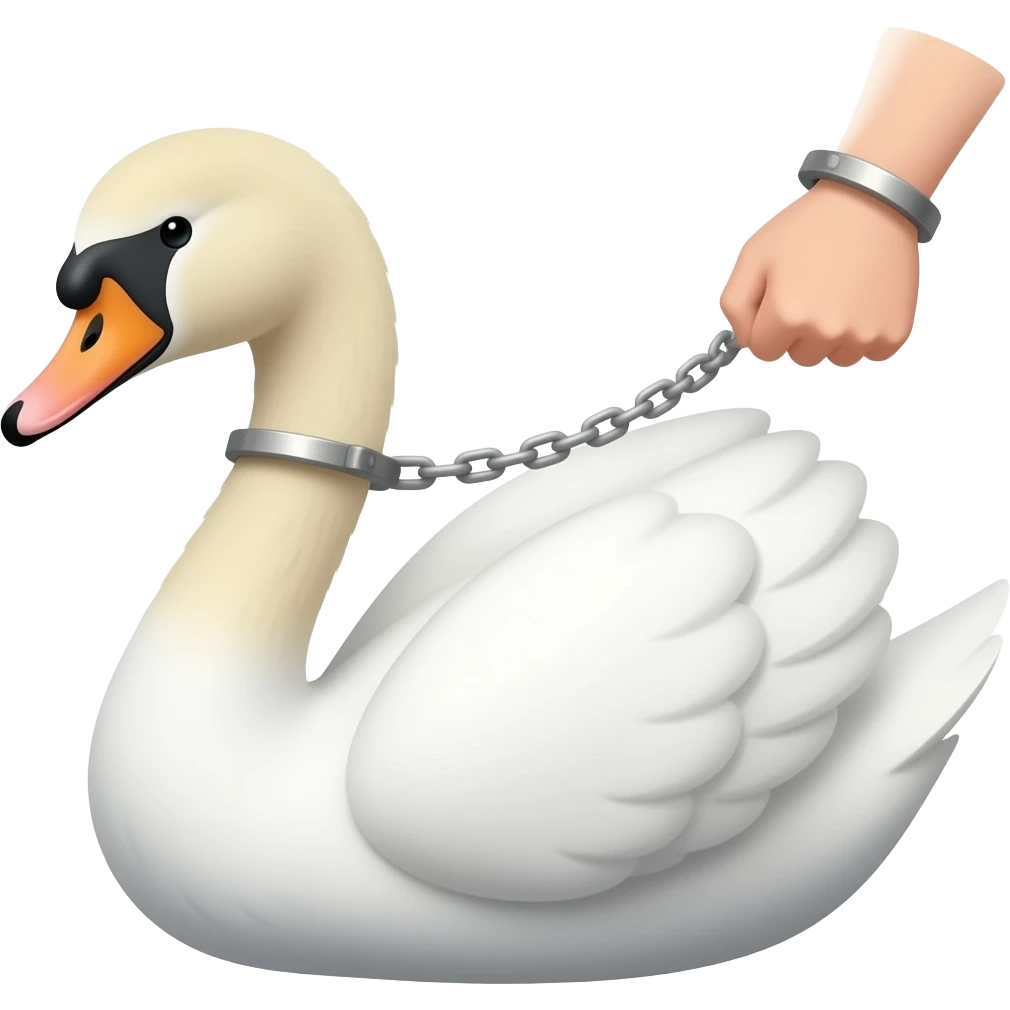 наручникилебедь emoji
