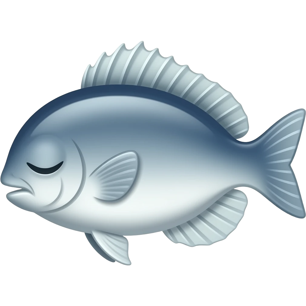 Sleeping Fish emoji