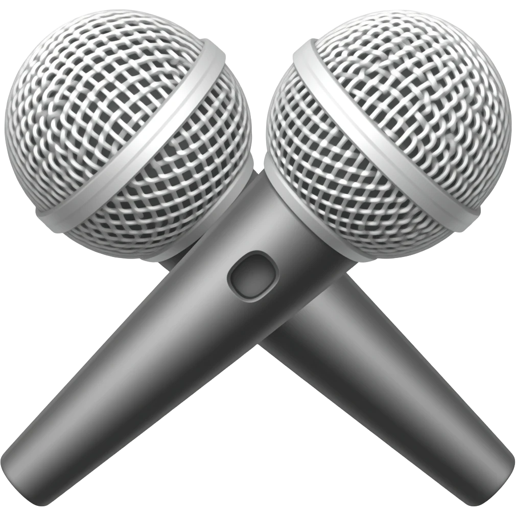 Microphone emoji