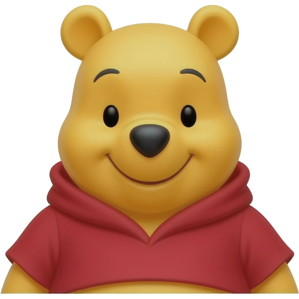 genera un emoji del amigo rosita de winnie pooh emoji