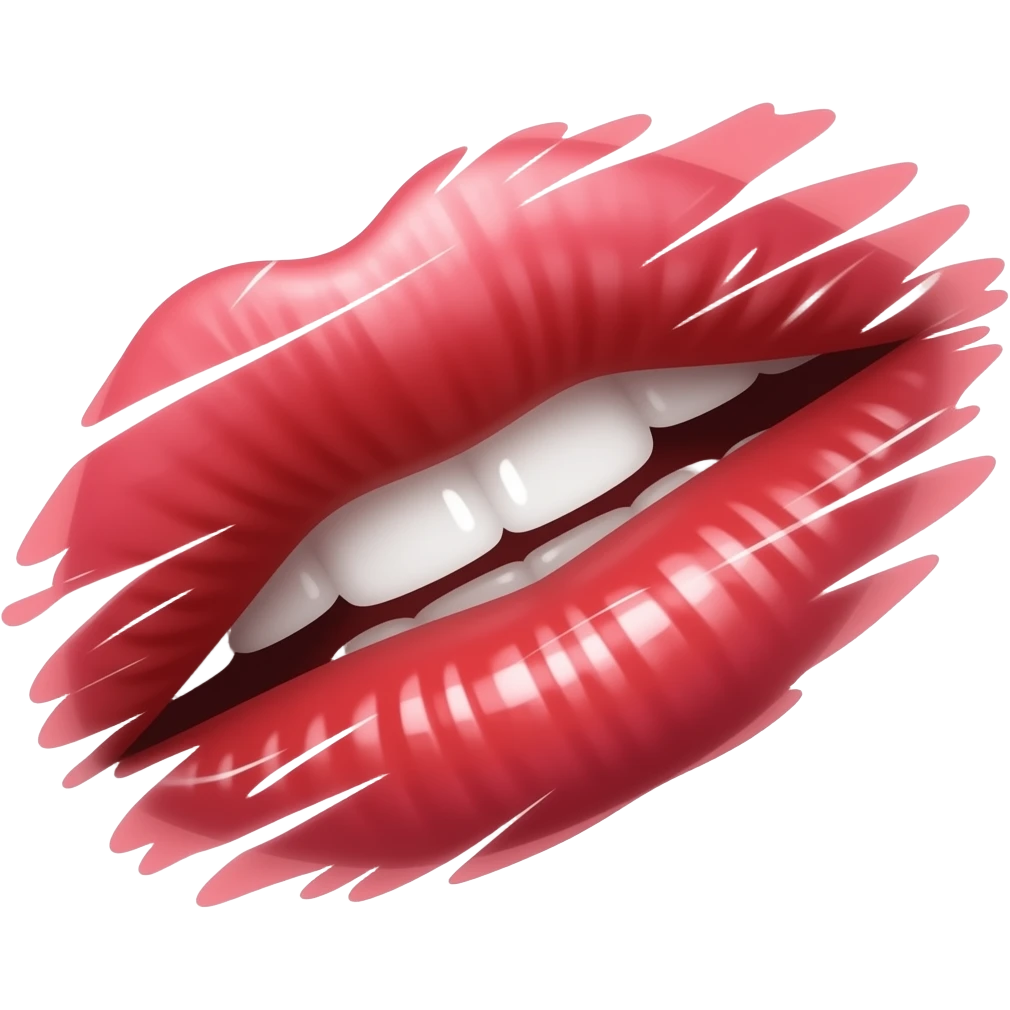 lipstick mark emoji