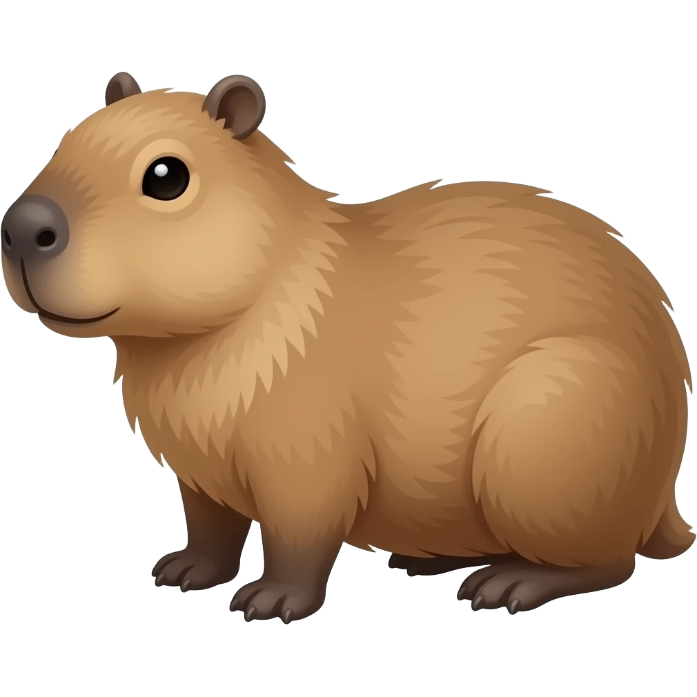 Capybara emoji