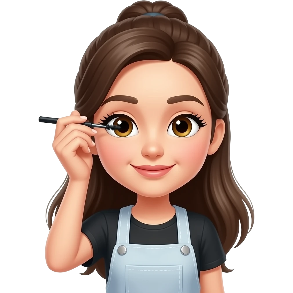 Eyelash work emoji