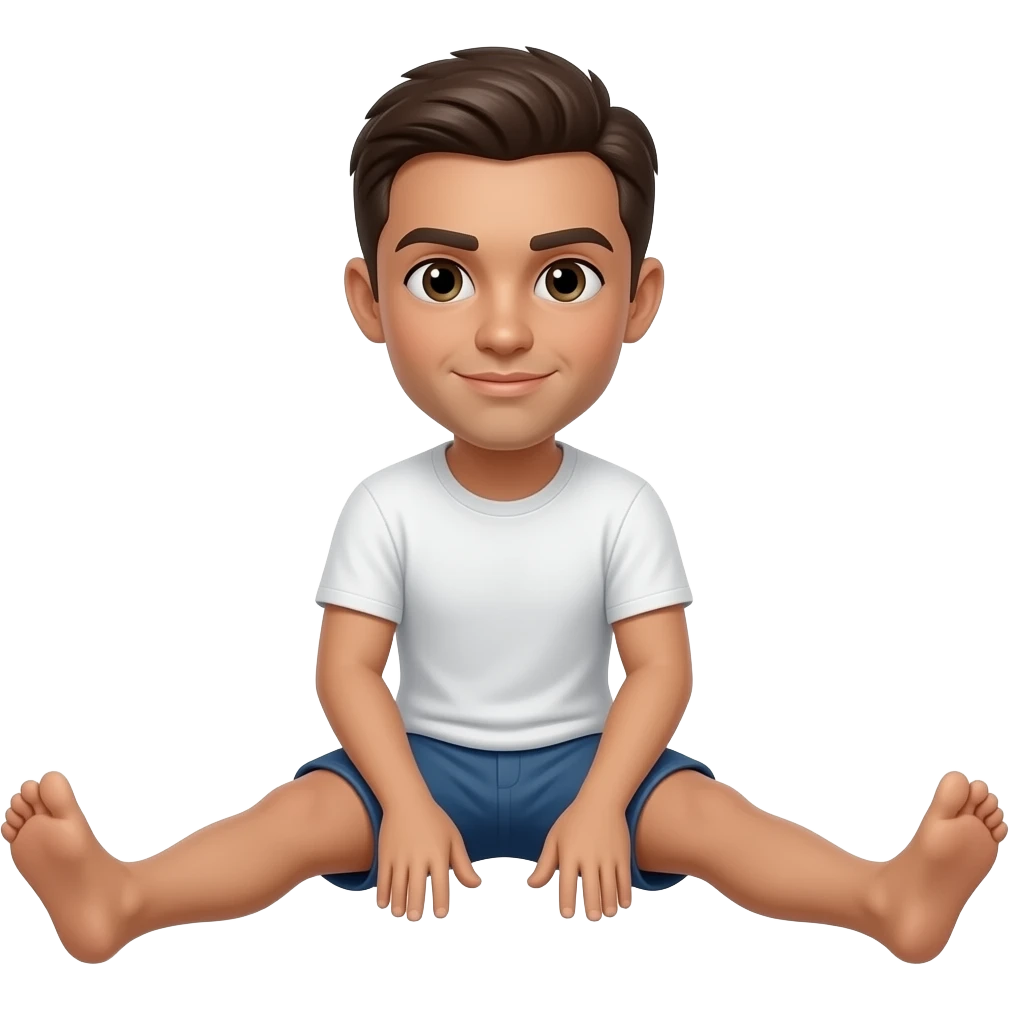 Legs spread emoji