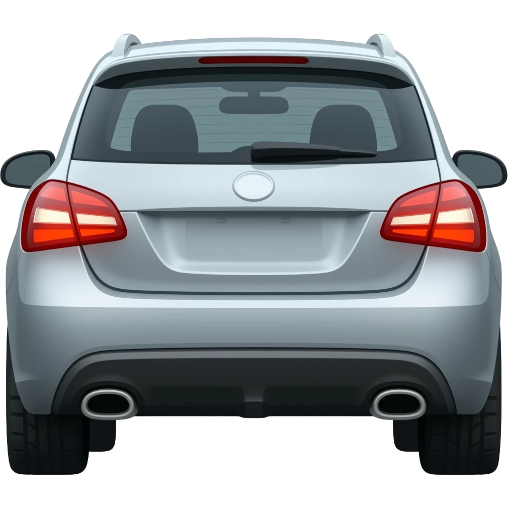 Back hear light car emoji