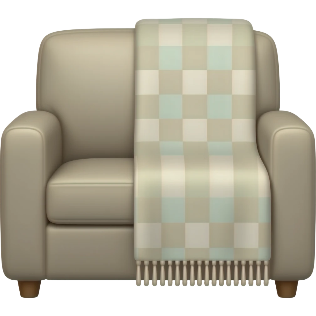 Диван плед emoji