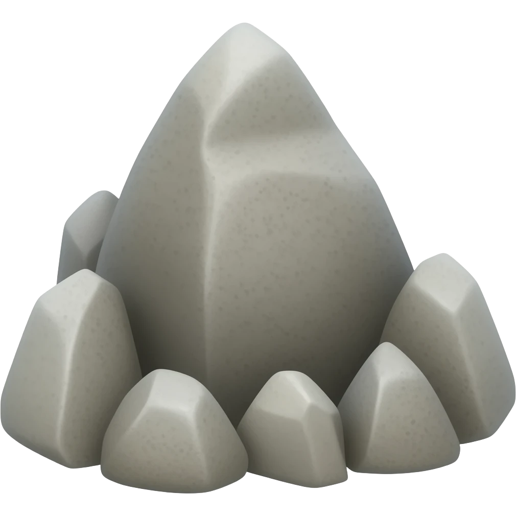 rocks emoji