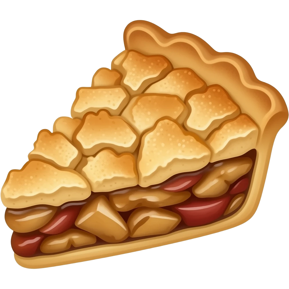apple crumble pie emoji