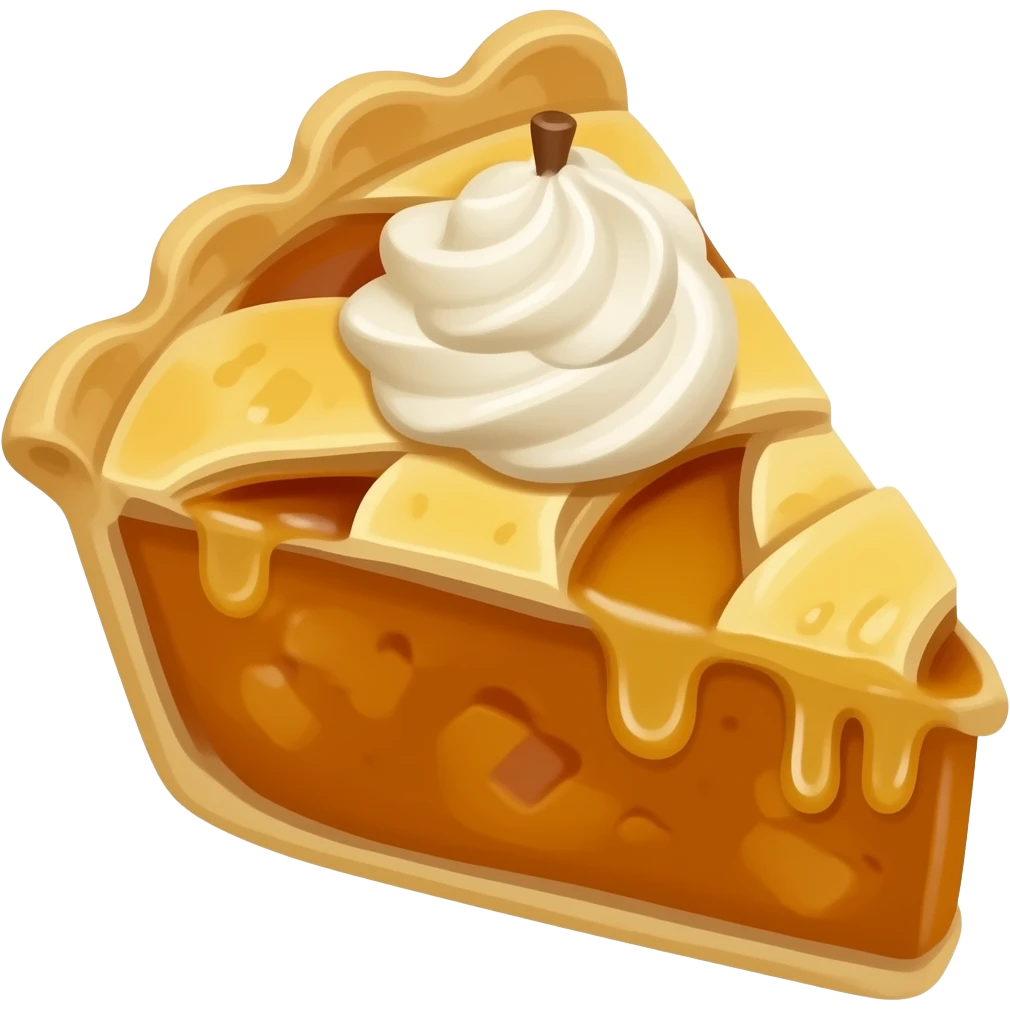 Apple pie emoji