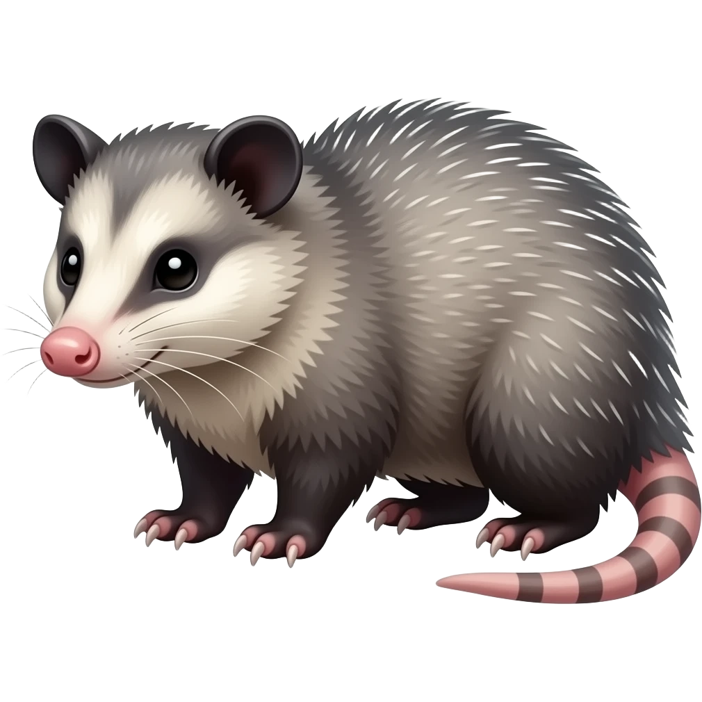 Opossum emoji