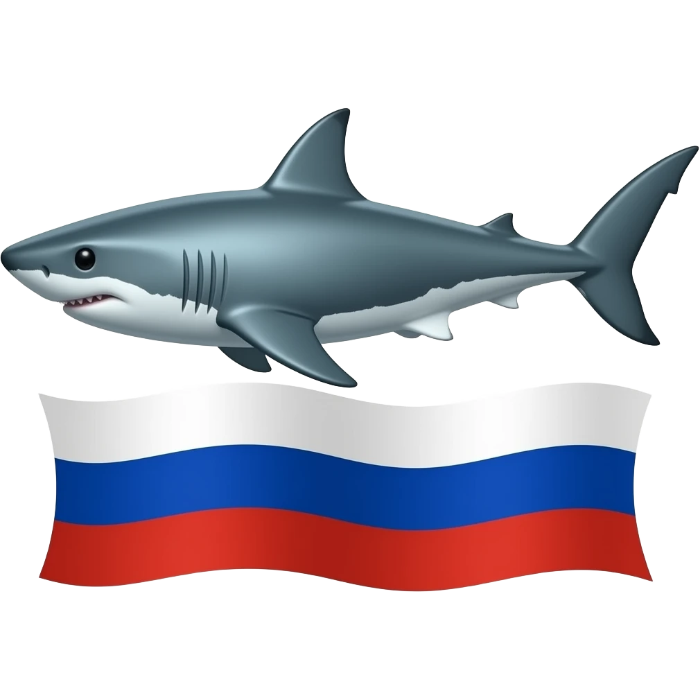 🦈+🇷🇺 emoji