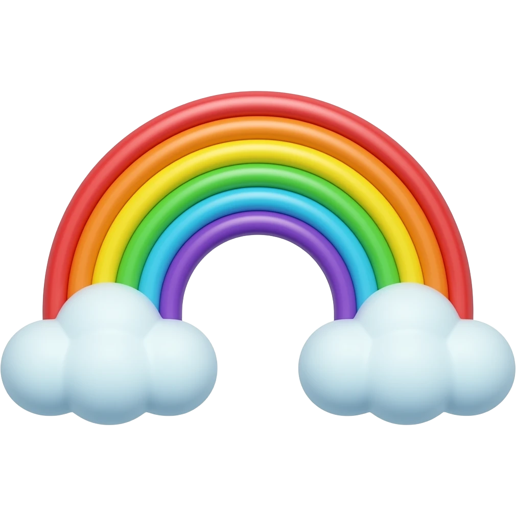 Rainbow🔴🟠🟡🟢🔵🩵🟣🩷 emoji