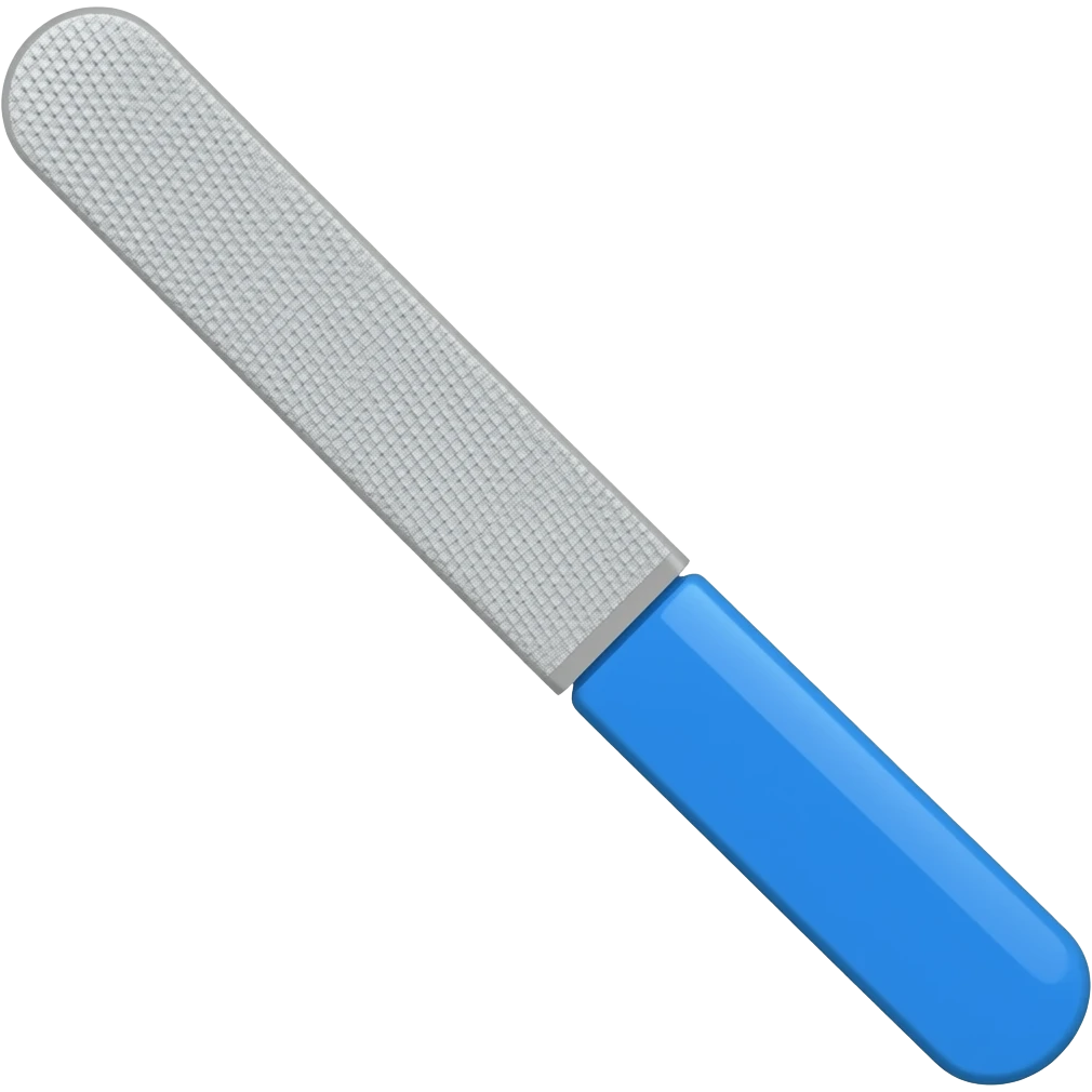 nail filing emoji