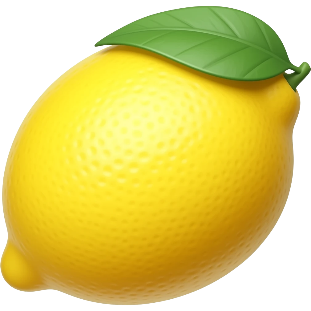 Lemon emoji