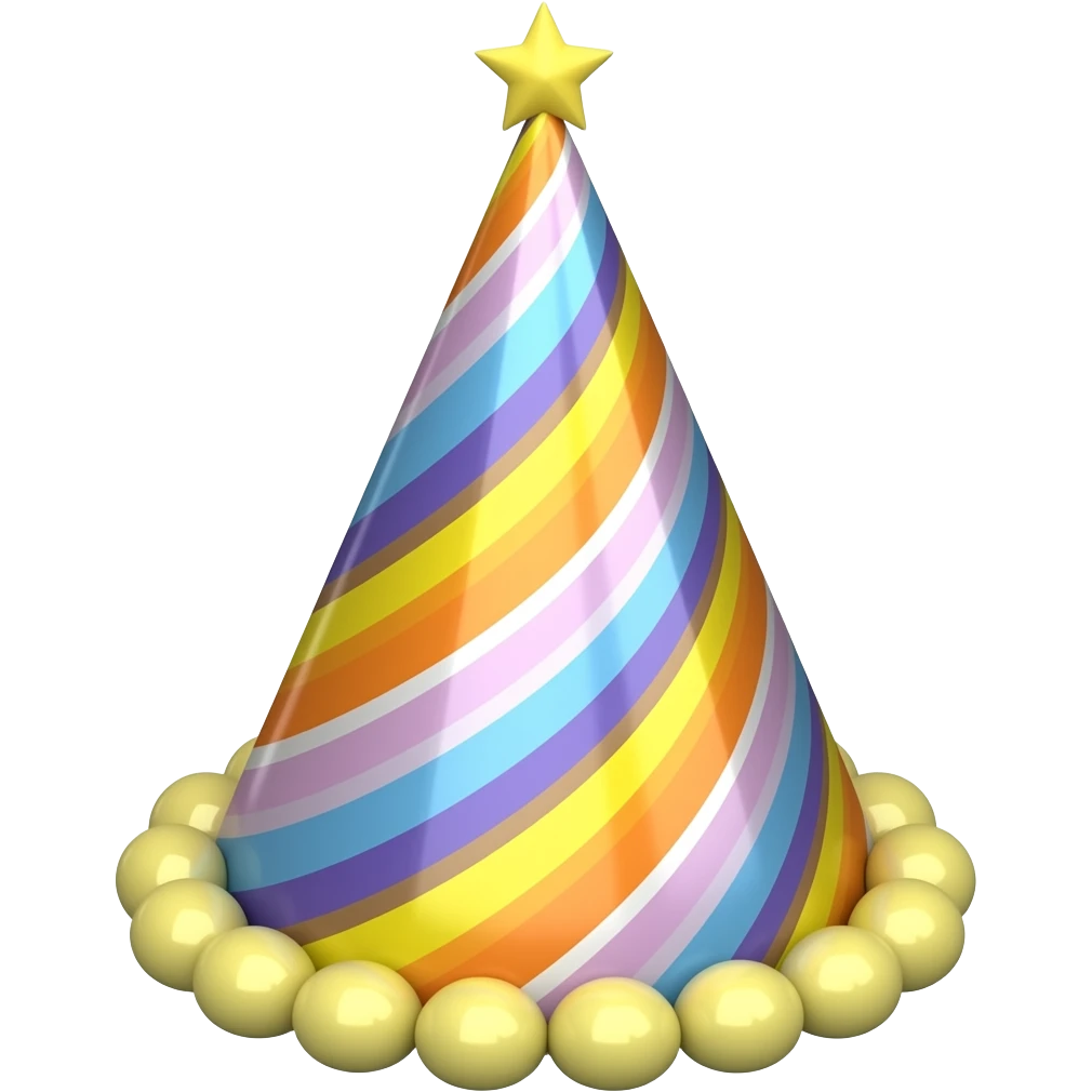 birthday hat emoji