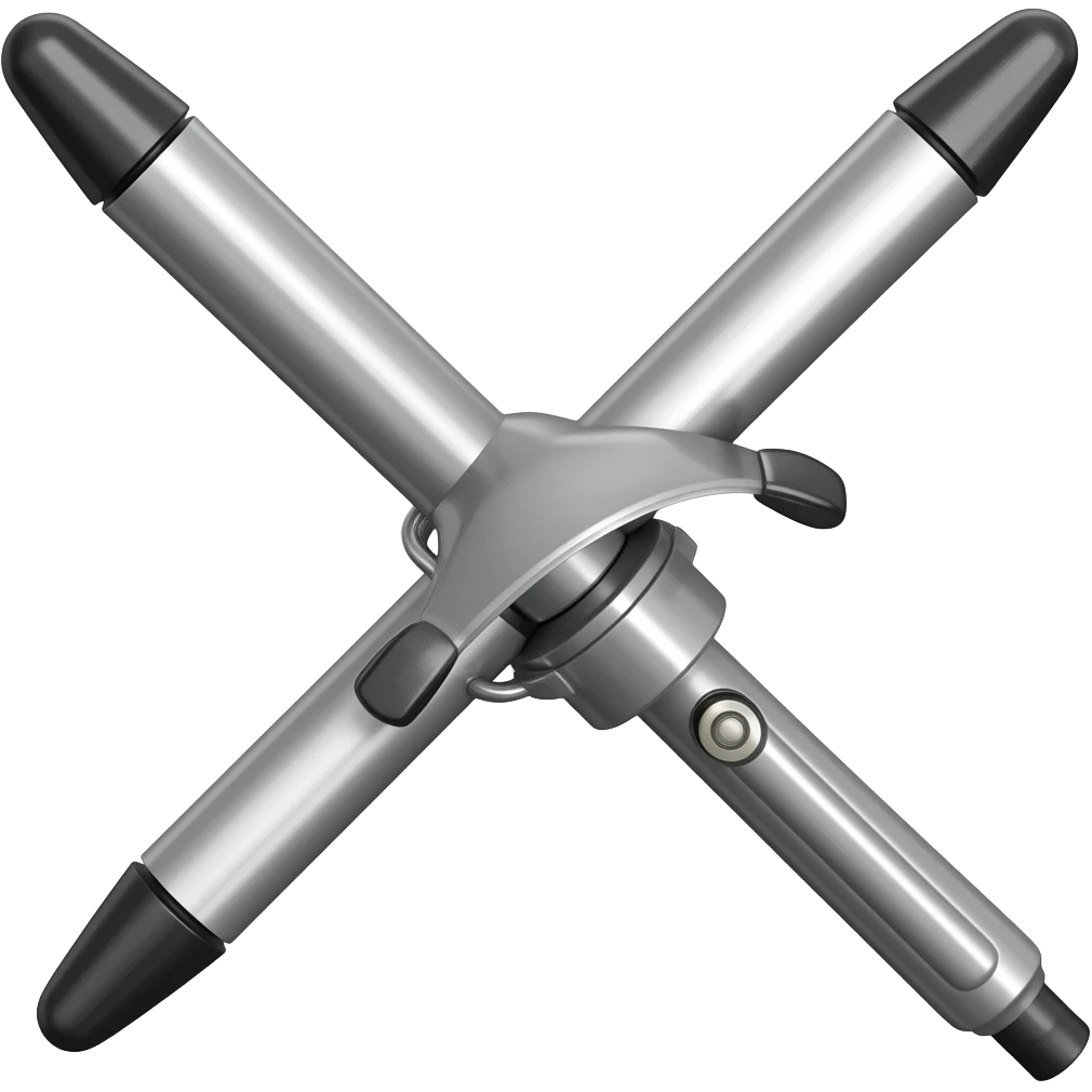 Curling iron emoji