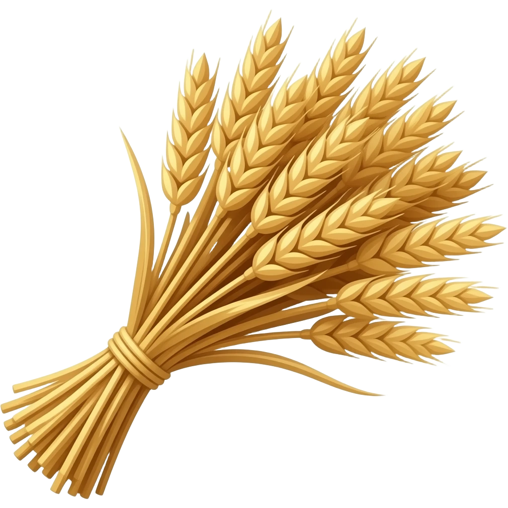 Straw Bundle vegetal emoji