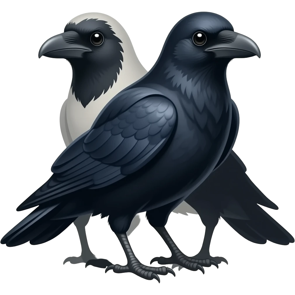 crow emoji