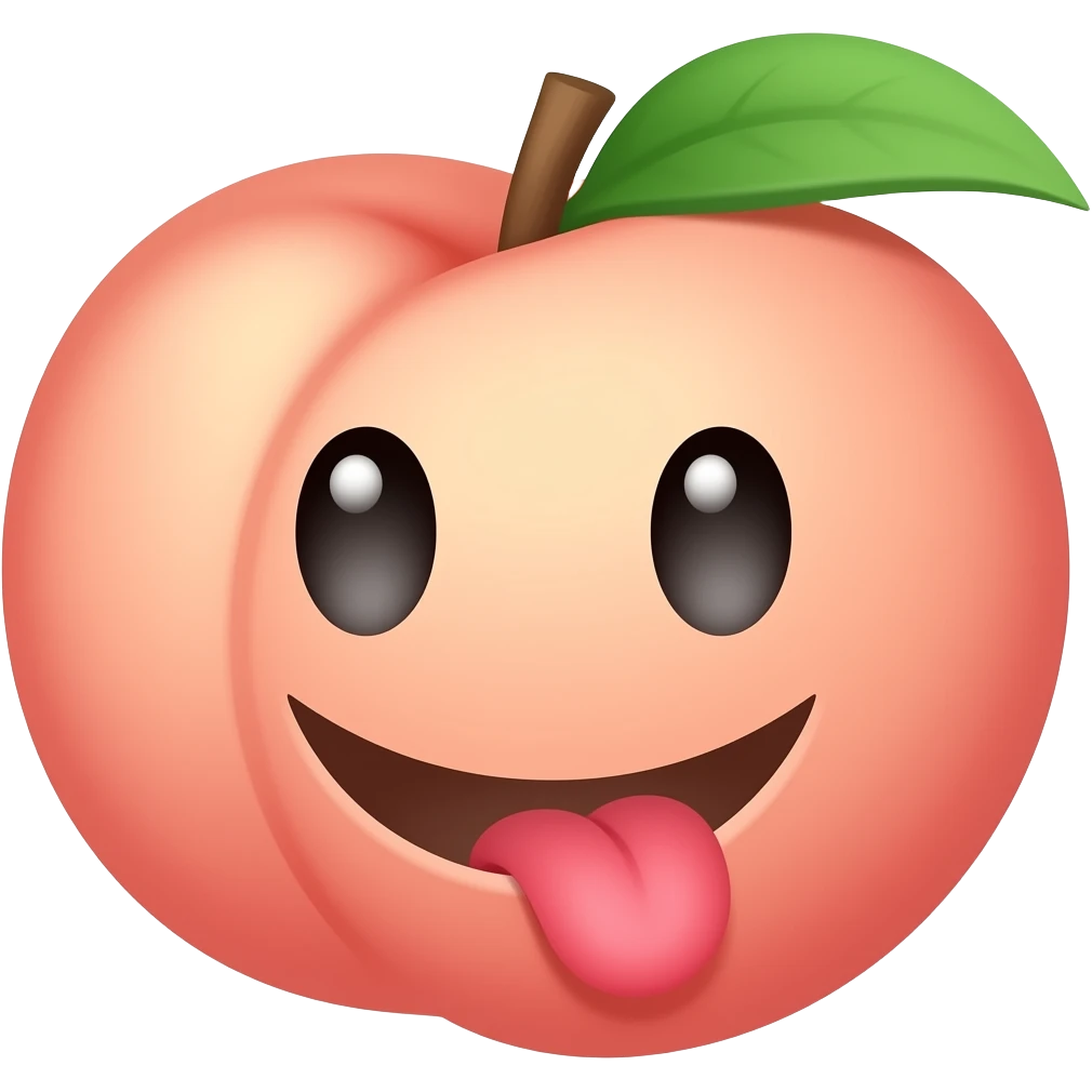 🍑😛 emoji