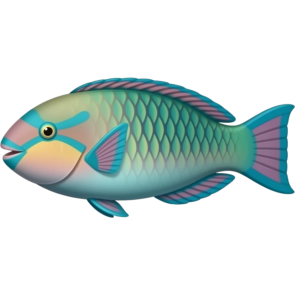 Parrotfish emoji