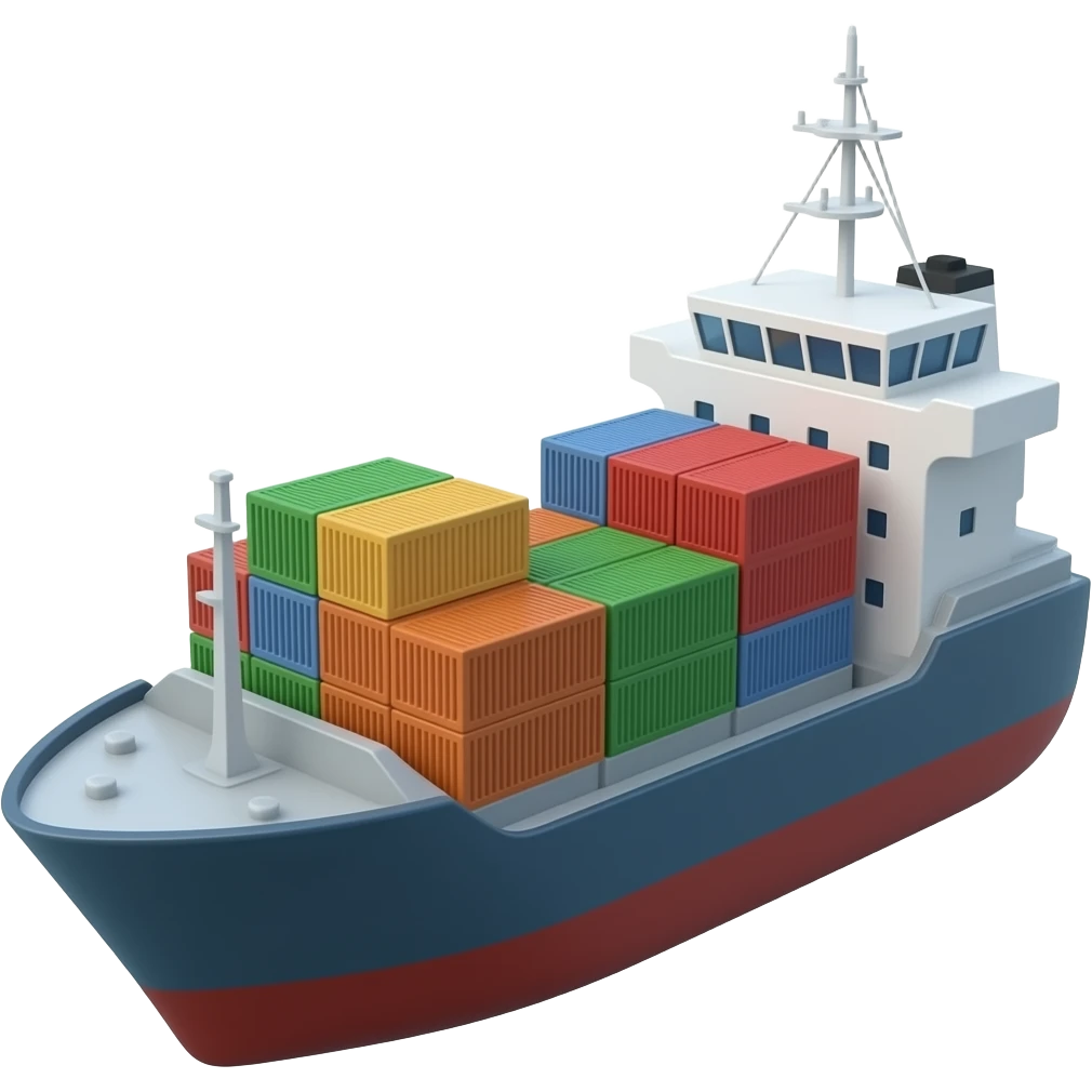 cargo ship emoji