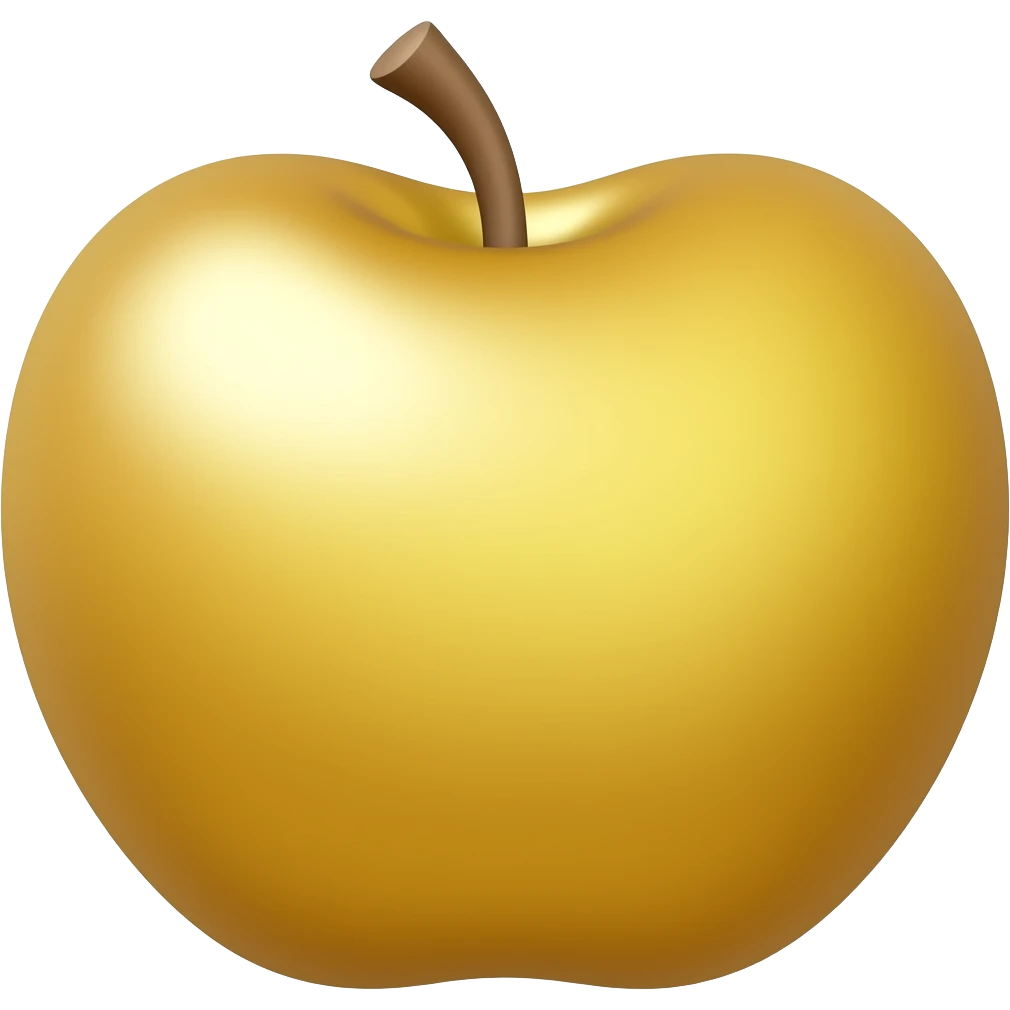 golden apple emoji