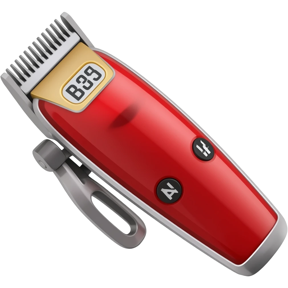red barber machine emoji
