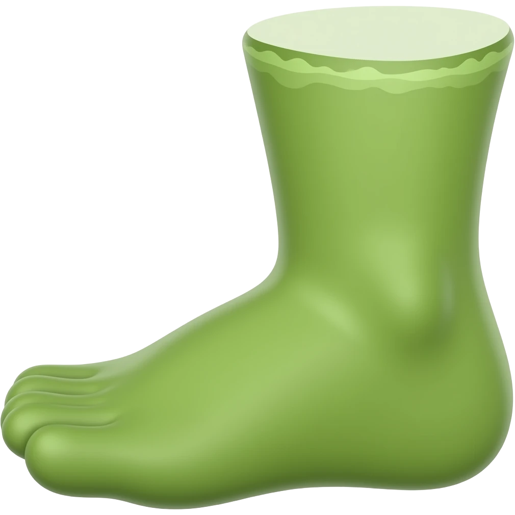 green🦵 emoji