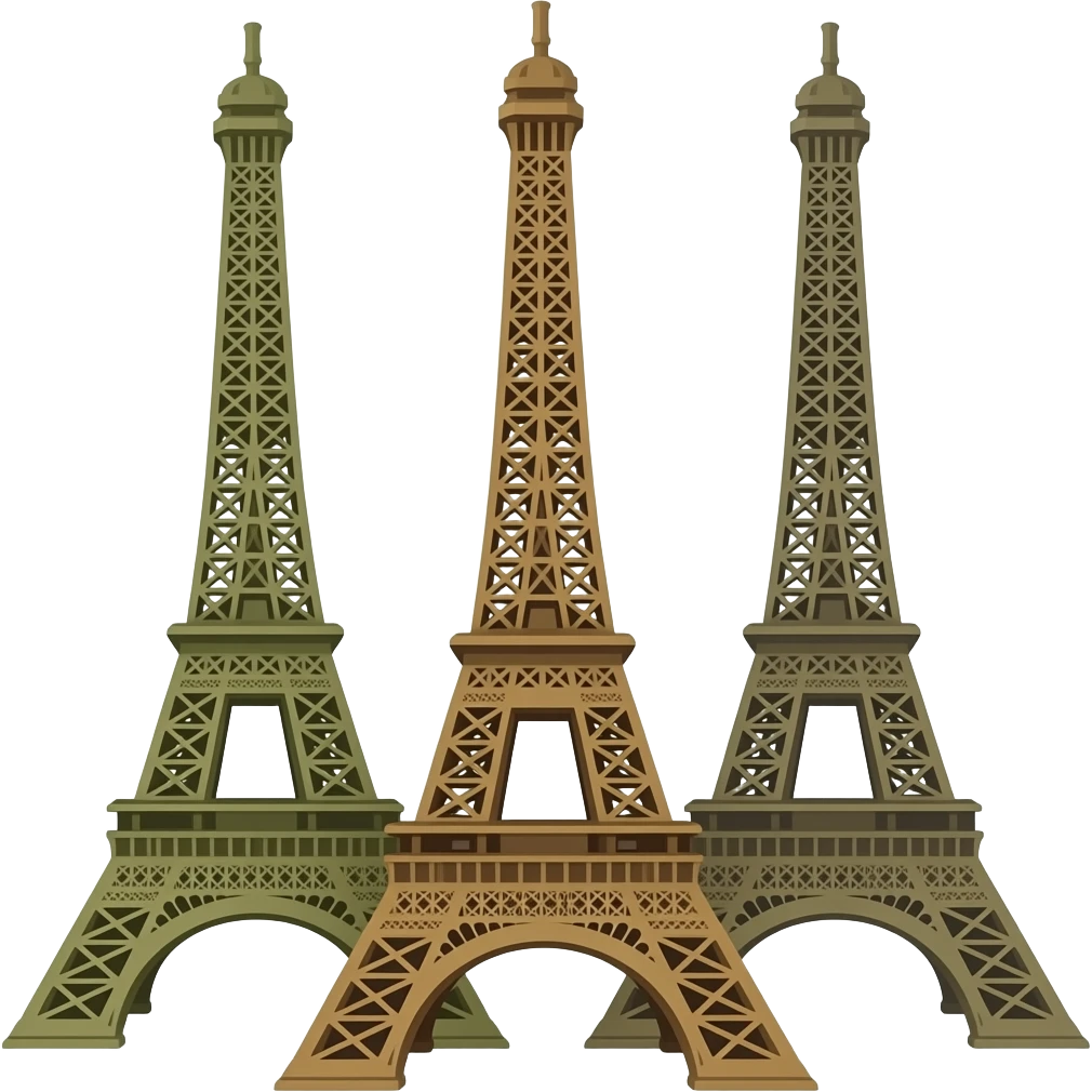 Eiffel Tower Souvenirs emoji