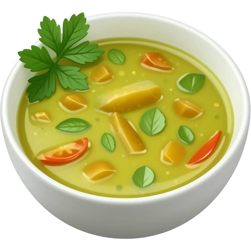 Green curry emoji