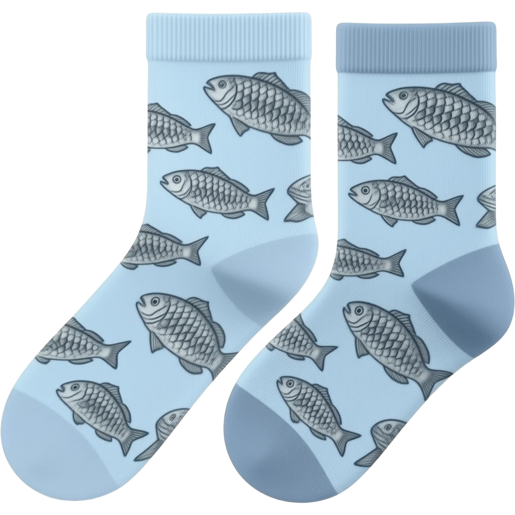 fishy socks emoji