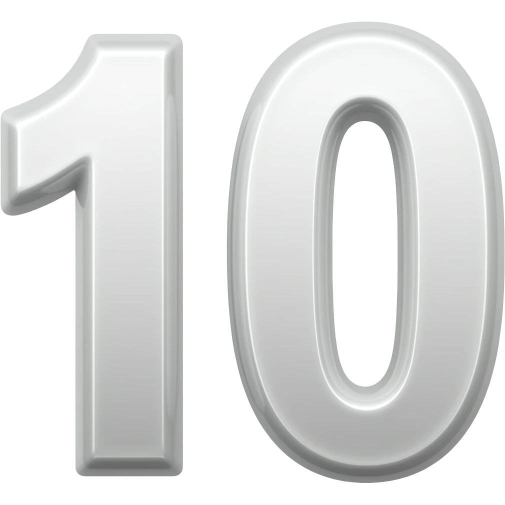 Ten emoji